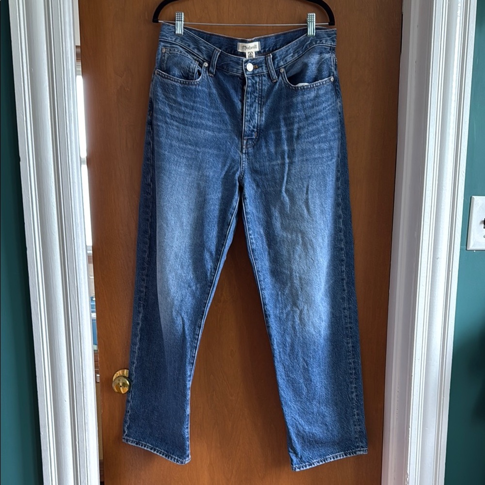 Madewell Women's Boyfriend Jeans - Blue